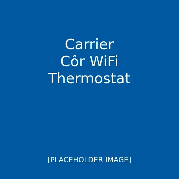Carrier Côr WiFi Thermostat mounted