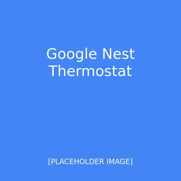 Google Nest Learning Thermostat installed on wall